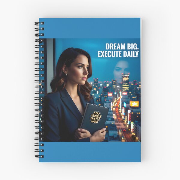 Item preview, Dream Big Execute Daily: Tokyo Skyline Female Entrepreneur Hustle Campaign designed and sold by Creative-RE.