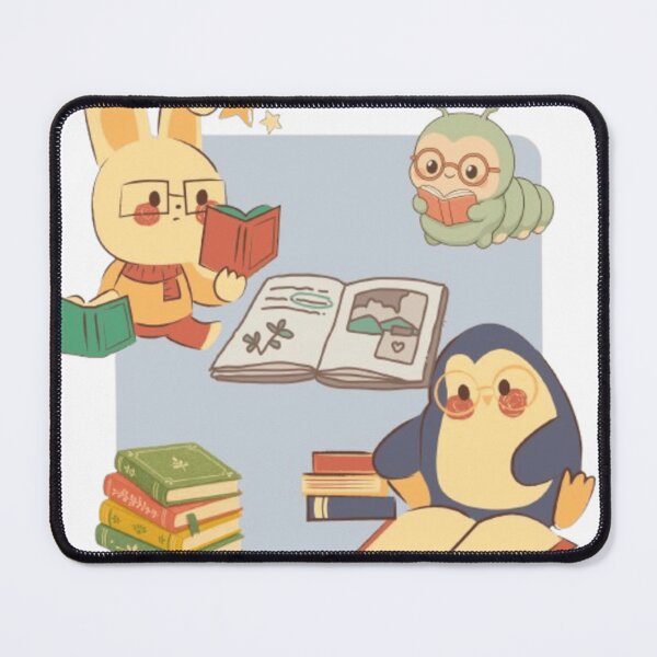 Item preview, Cute Study Buddies Sticker | Kawaii Reading Animals | Cozy Book Lover Aesthetic | Bunny Penguin Caterpillar | Student Journal Sticker Pack | cute stickers designed and sold by ravenRM.