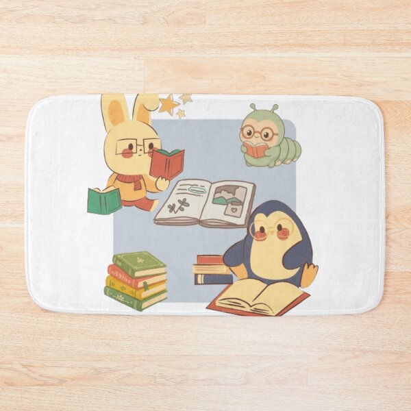 Item preview, Cute Study Buddies Sticker | Kawaii Reading Animals | Cozy Book Lover Aesthetic | Bunny Penguin Caterpillar | Student Journal Sticker Pack | cute stickers designed and sold by FAVraven.