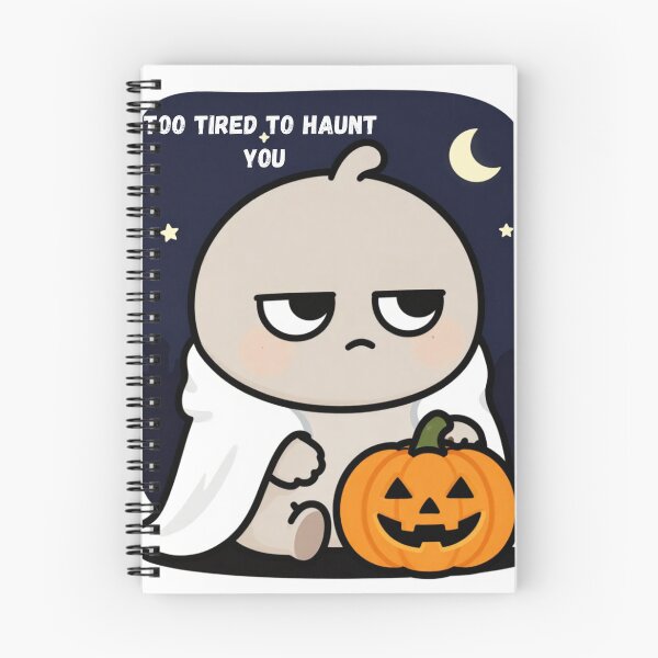 Item preview, Dozlo Too tired to Haunt you- funny lazy Halloween Ghost Monster Meme Desing designed and sold by GreyMothStudio.