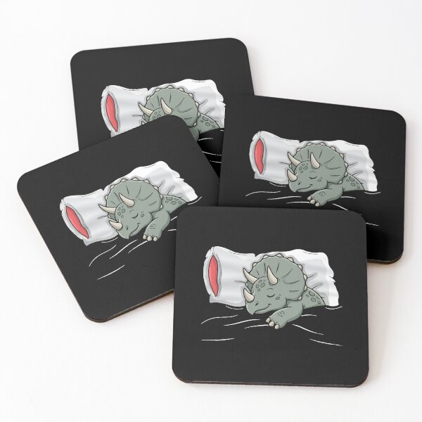 Item preview, Cute Sleeping Triceratops Dinosaur Lover Kids Triceratops designed and sold by DSWShirts.