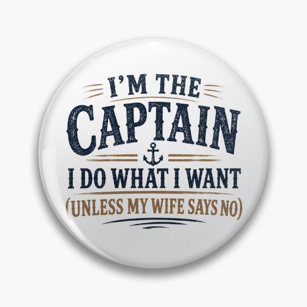 Item preview,  Captain Does What He Wants Vintage designed and sold by MWSailingClub.