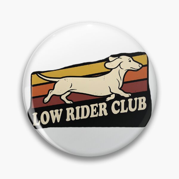 Item preview, Low Rider Club Dachshund Shirt | Retro Vintage Wiener Dog Design for Doxie Lovers designed and sold by jgoteiner.