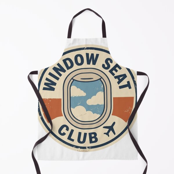 Item preview, Retro Window Seat Club Circle Edition- Laptop & Suitcase Stickers for Travelers designed and sold by asumintjapan1.