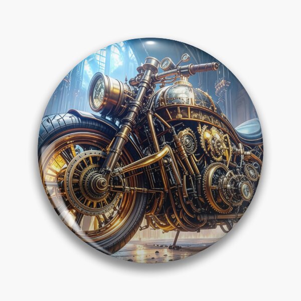 Item preview, Gothic Cathedral Steampunk Motorcycle designed and sold by dougkeder.