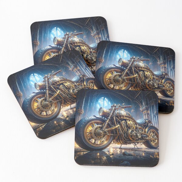 Item preview, Gothic Cathedral Steampunk Motorcycle designed and sold by dougkeder.