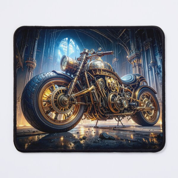 Item preview, Gothic Cathedral Steampunk Motorcycle designed and sold by dougkeder.