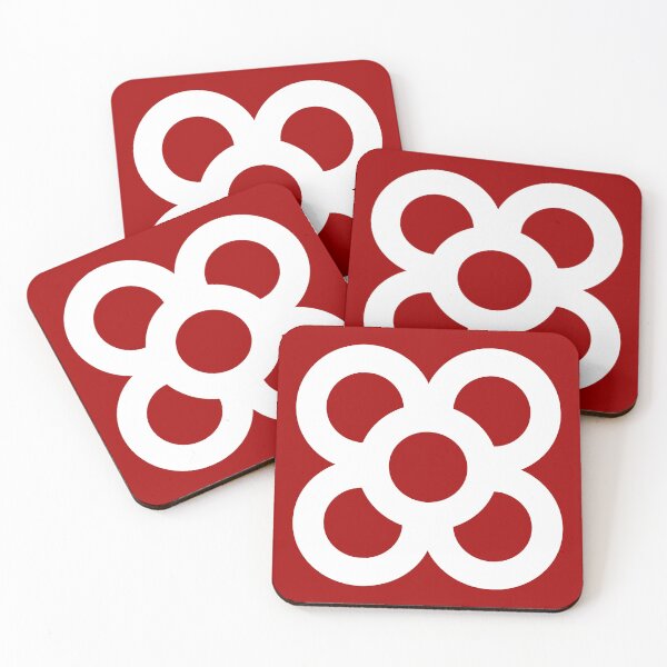 Item preview, White and Red Panot of Barcelona designed and sold by Sonia Pascual Izquierdo.