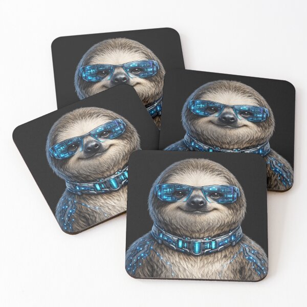 Item preview, CP-011 | Lazy Sloth | System Administrator designed and sold by D4NC1G3R®.
