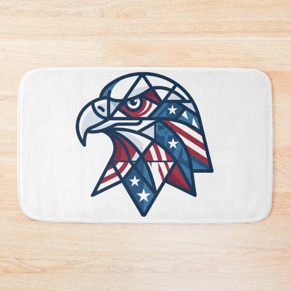 Item preview, Modern Minimalist Geometric Patriotic Eagle designed and sold by pohapoha181.