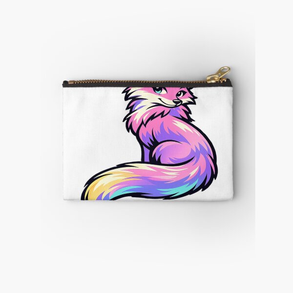 Item preview, Cute Pastel Rainbow Fox Kawaii Anime Aesthetic designed and sold by Mita986.