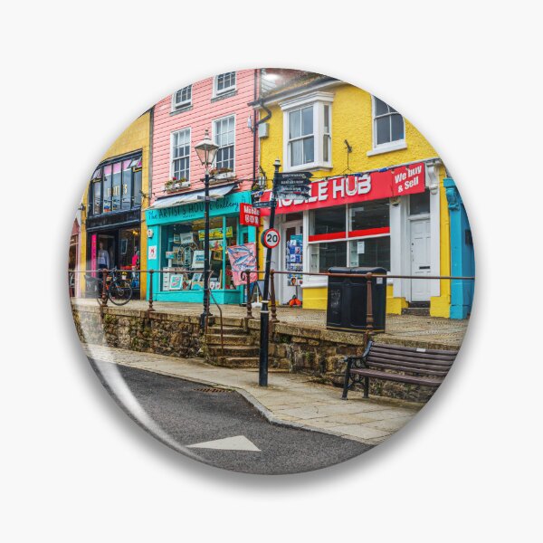 Item preview, Colourful Shopfronts on Penzance High Street, Cornwall, England designed and sold by Paul Thompson Photography.