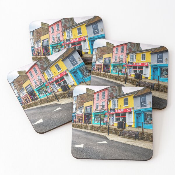 Item preview, Colourful Shopfronts on Penzance High Street, Cornwall, England designed and sold by Paul Thompson Photography.