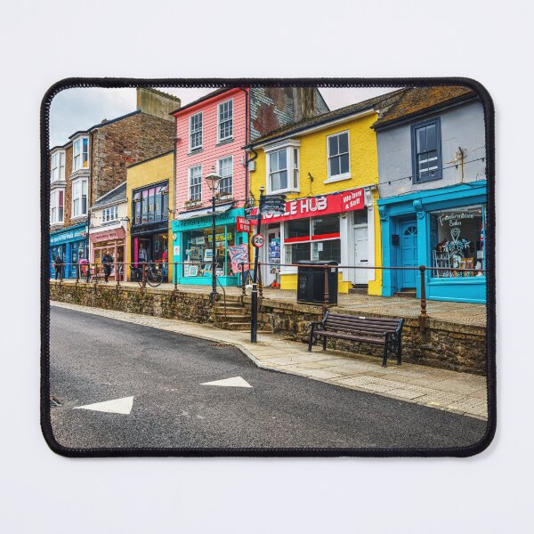 Item preview, Colourful Shopfronts on Penzance High Street, Cornwall, England designed and sold by Paul Thompson Photography.