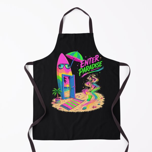 Item preview, Enter Paradise | Surreal Surfboard Portal T-Shirt designed and sold by Aimetoi.