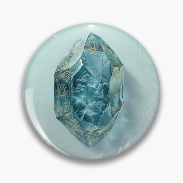 Item preview, Visual Freeze: Cool Summer Ice Crystal Art designed and sold by Luckfortma.
