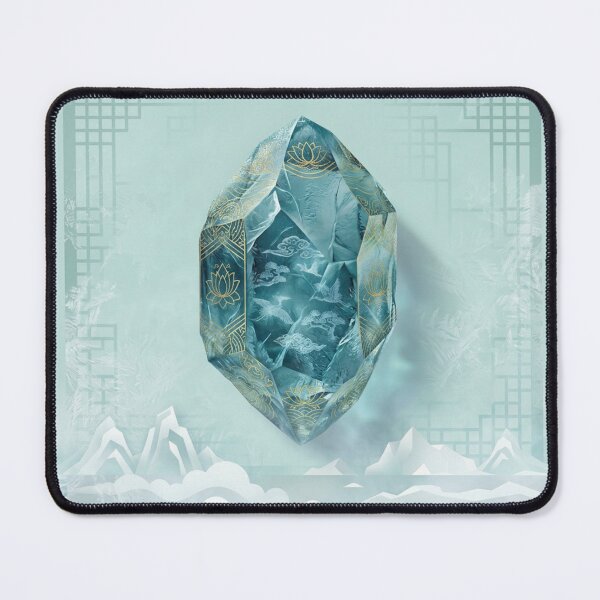 Item preview, Visual Freeze: Cool Summer Ice Crystal Art designed and sold by Luckfortma.