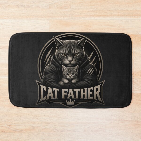 Item preview, panda/cat father designed and sold by @jon.