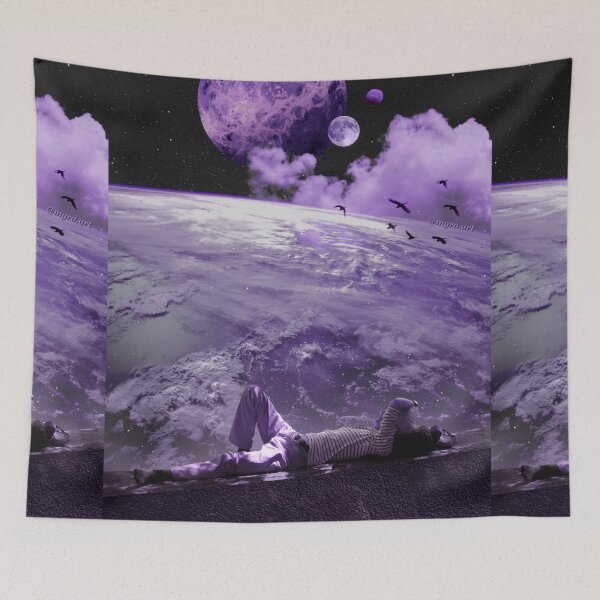 Item preview, Over the Earth. Purple designed and sold by mgro-art.
