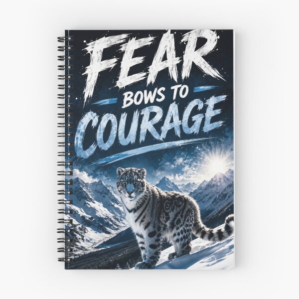 Item preview, Fear Bows to Courage designed and sold by oxymoronwhey2go.