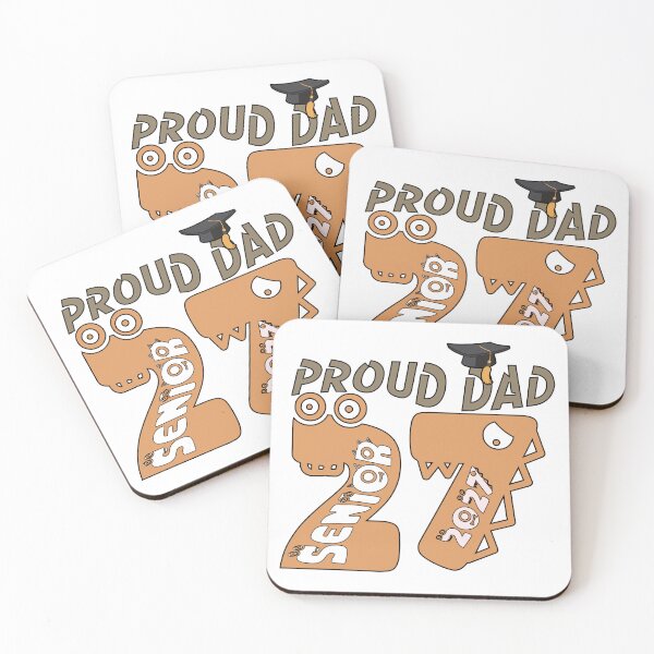 Item preview, senior dad class of 2027 graduation proud father art designed and sold by ArtDesignTp.