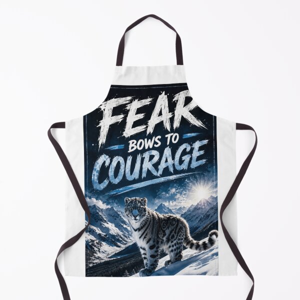Item preview, Fear Bows to Courage designed and sold by oxymoronwhey2go.