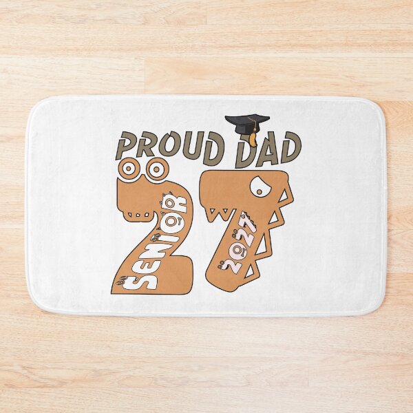 Item preview, senior dad class of 2027 graduation proud father art designed and sold by ArtDesignTp.