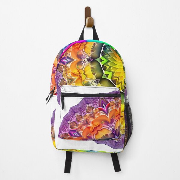 Item preview, Rainbow Chakra Mandala Fractal Art designed and sold by T-domain.