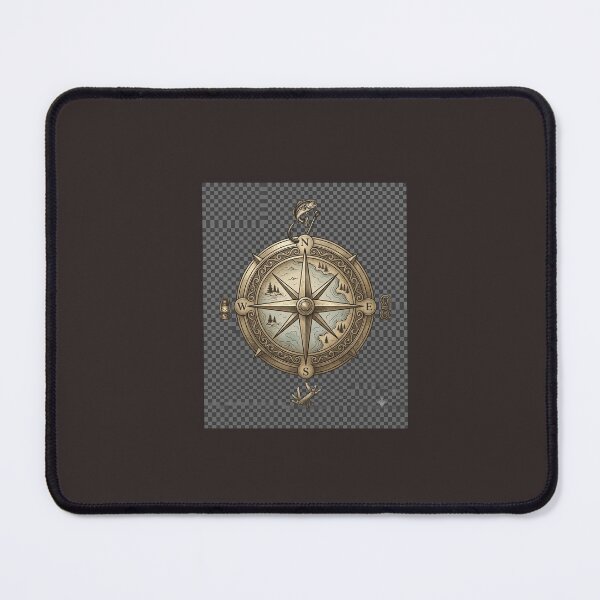 Item preview, Minimalist Fishing Heartbeat EKG Bass Line Art designed and sold by SNOWWHITEMARKET.