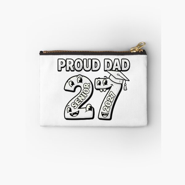 Item preview, senior dad class of 2027 proud father graduation art designed and sold by ArtDesignTp.