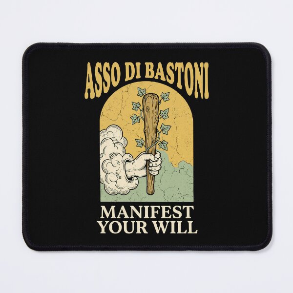 Item preview, Asso Di Bastoni - Ace of Wands Tarot Card Manifest Your Will designed and sold by LockjowArt.