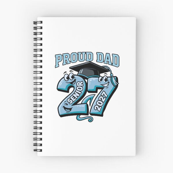 Item preview, proud senior dad 2027 graduation father design designed and sold by ArtDesignTp.
