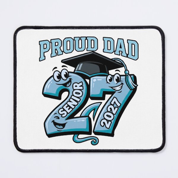 Item preview, proud senior dad 2027 graduation father design designed and sold by ArtDesignTp.