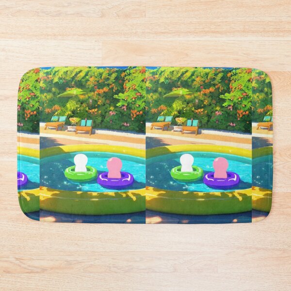 Item preview, Digital Art - Poolside Pictorial Composition, Contemporary Pop Style designed and sold by Zone--Gaming.
