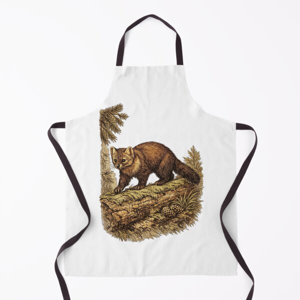 Item preview, American Marten Woodland Hunter designed and sold by KrungiT Design .