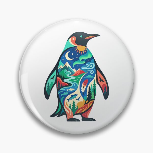 Item preview, Northern Penguin designed and sold by Wild Creative Art.