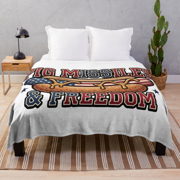Item preview, Funny Hotdog Pig Missiles Freedom  bbq design designed and sold by ArtDesignTp.