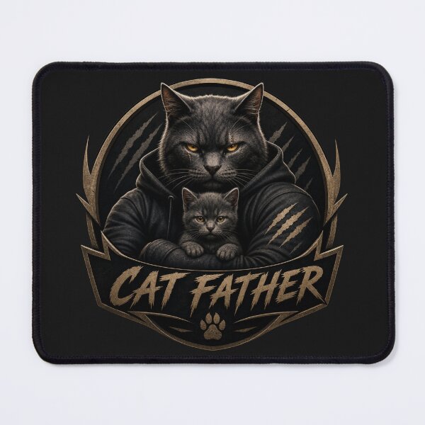 Item preview, panda/cat father designed and sold by @jon.