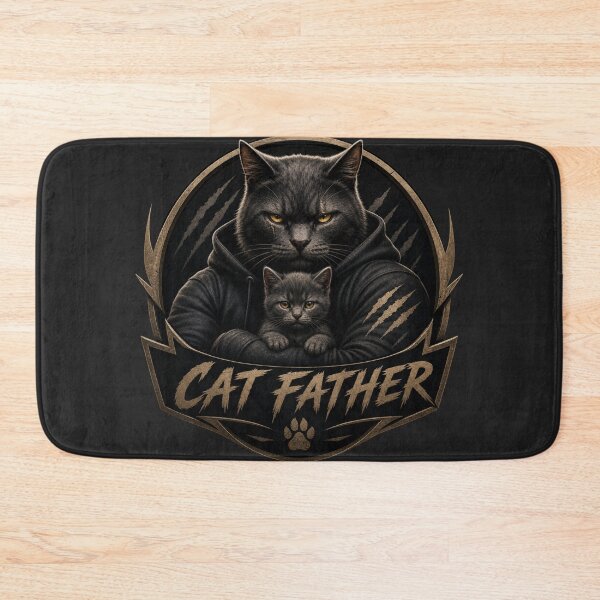 Item preview, panda/cat father designed and sold by @jon.
