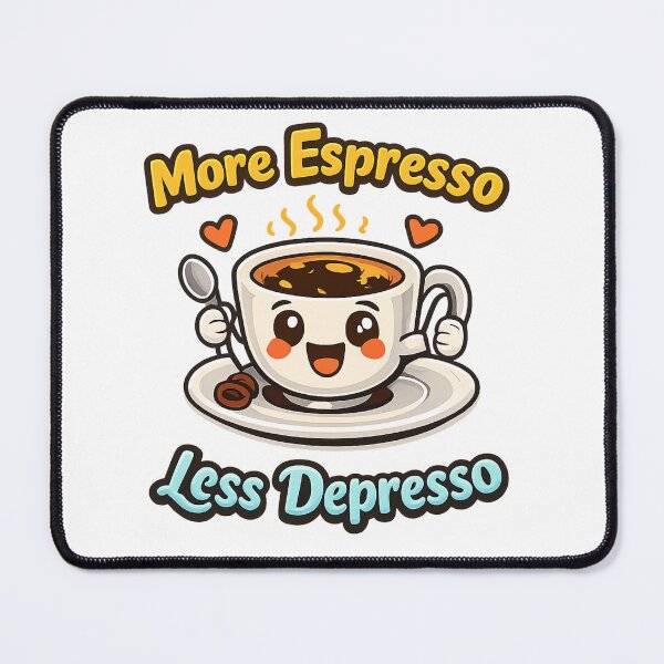 Item preview, More Espresso, Less Depresso designed and sold by Flash-Ryan.