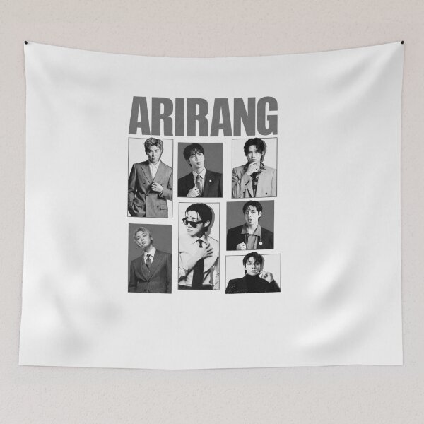 Item preview, BTS Arirang Retro Graphic Tee, Bangtan Boys Vintage Shirt, Kpop Concert Outfit, BTS Fan Gift, Comfort Colors Shirt designed and sold by BerryHand.
