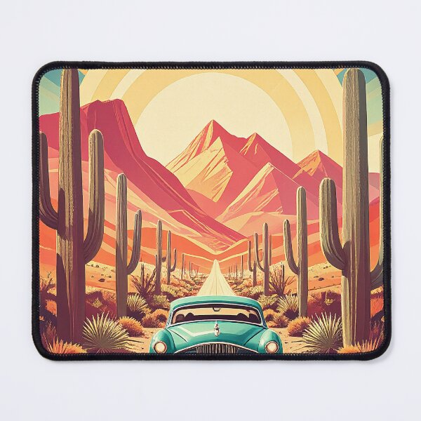 Item preview, Retro Route 66 Vintage Desert Road Trip designed and sold by dougkeder.