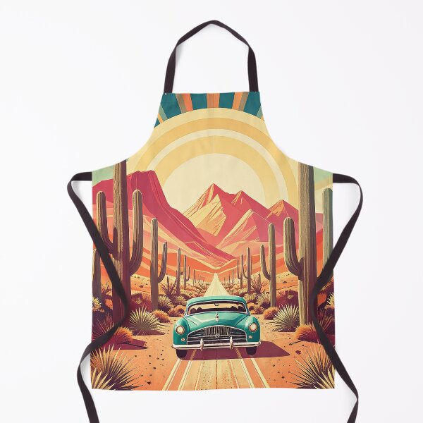 Item preview, Retro Route 66 Vintage Desert Road Trip designed and sold by dougkeder.