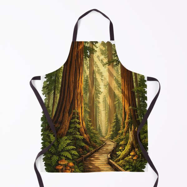 Item preview, Redwood Giant Forest Trail - Old Growth Nature designed and sold by irfanshikh.