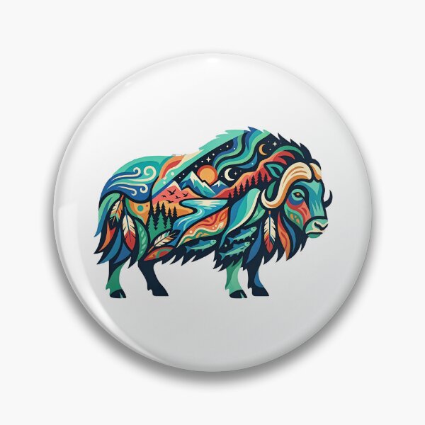 Item preview, Northern Muskox designed and sold by Wild Creative Art.
