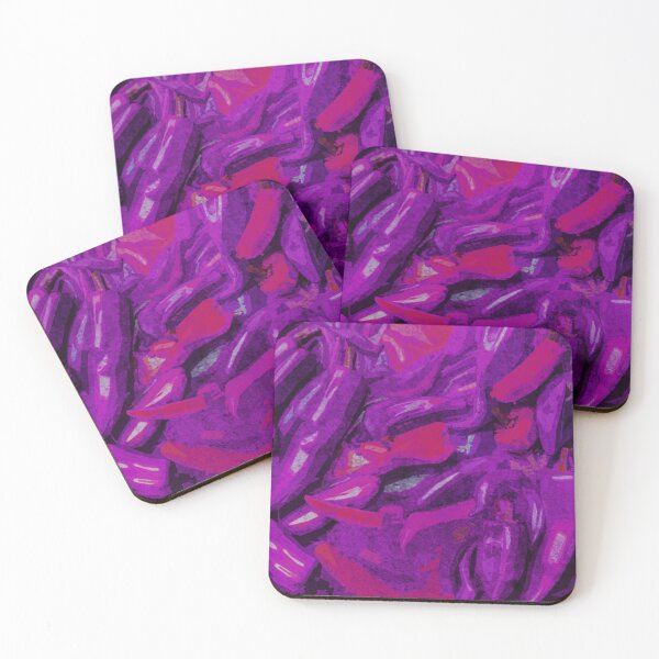 Item preview, Abstract peppers designed and sold by kinpirks.