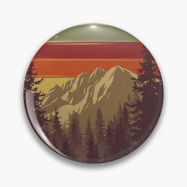 Item preview, Retro Into The Wild Mountain Vintage Outdoor Adventure Graphic designed and sold by Gabe1983.
