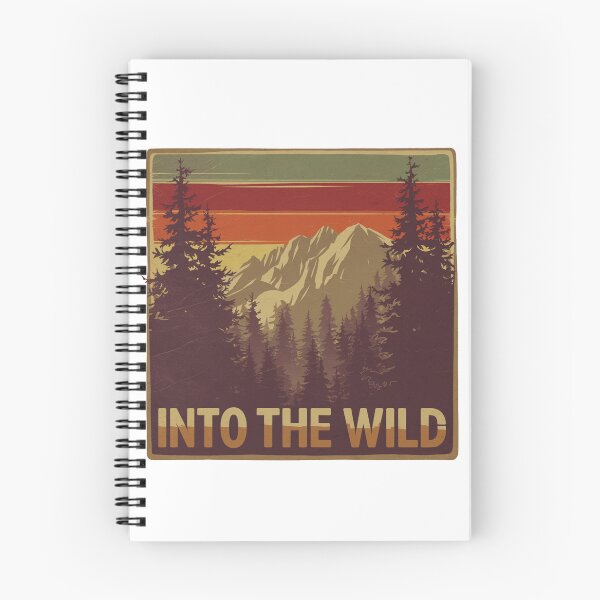 Item preview, Retro Into The Wild Mountain Vintage Outdoor Adventure Graphic designed and sold by Gabe1983.