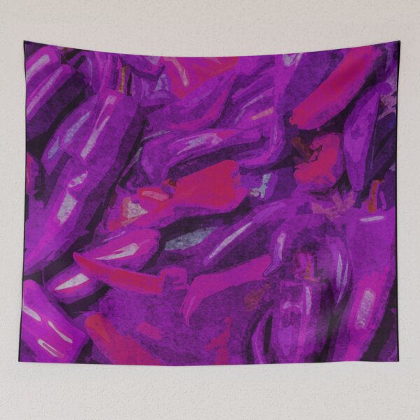Item preview, Abstract peppers designed and sold by kinpirks.