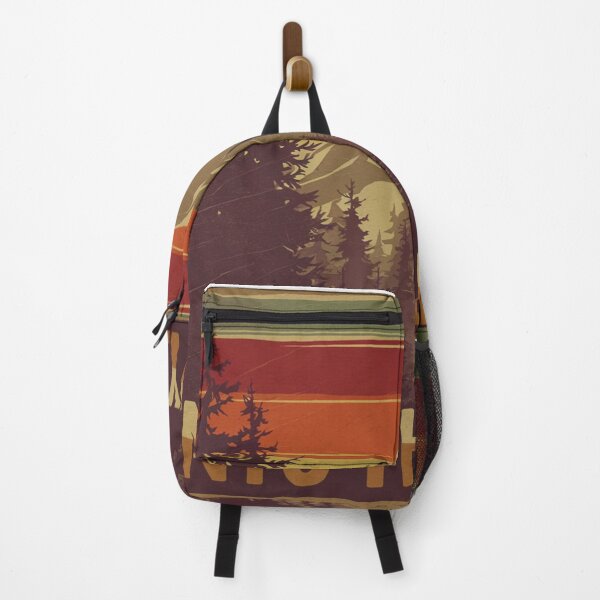 Item preview, Retro Into The Wild Mountain Vintage Outdoor Adventure Graphic designed and sold by GabeMountainArt.